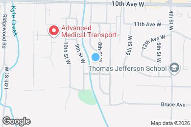 Map image of the property - 8116 8th St W