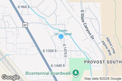 Map image of the property - 1443 E 1250 S