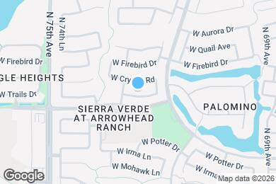 Map image of the property - 7180 W Trails Dr