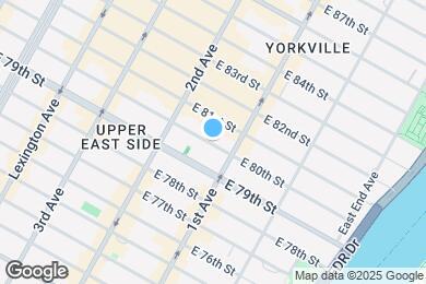 Map image of the property - 333 E 80th St