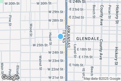 Map image of the property - 2512 Magnolia St