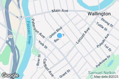 Map image of the property - 24 Bond St
