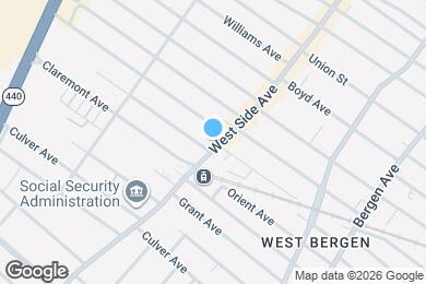 Map image of the property - 407 W Side Ave