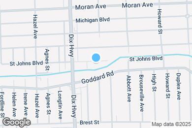 Map image of the property - 1803 Saint Johns Blvd