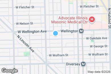 Map image of the property - 1120 W Oakdale Ave