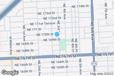 Map image of the property - 321 NE 169th St