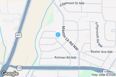 Map image of the property - 3008 Boswell Dr NW