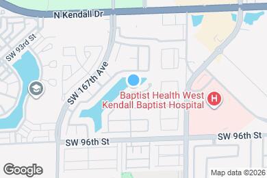 Map image of the property - 16372 SW 93rd St
