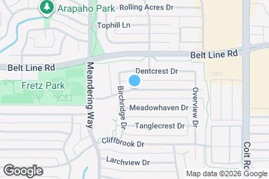 Map image of the property - 7618 Village Trail Dr