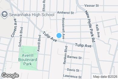 Map image of the property - 1152 Tulip Ave