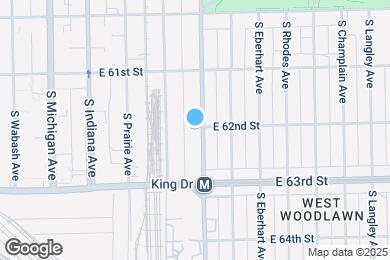 Map image of the property - 6160-6212 S Martin Luther King Dr