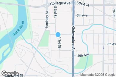 Map image of the property - 911 S 3rd St