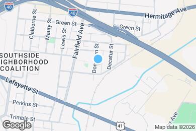 Map image of the property - 69B Donelson St