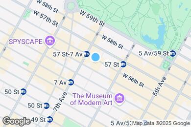 Map image of the property - 150-156 W 56th St