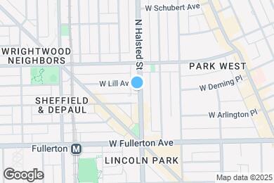 Map image of the property - 2500 N Halsted St