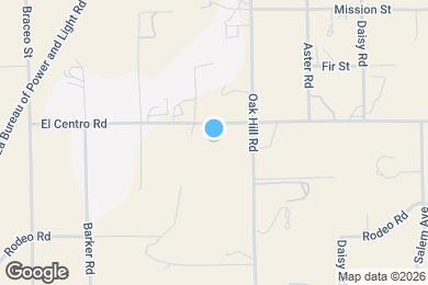 Map image of the property - 10421 El Centro Rd