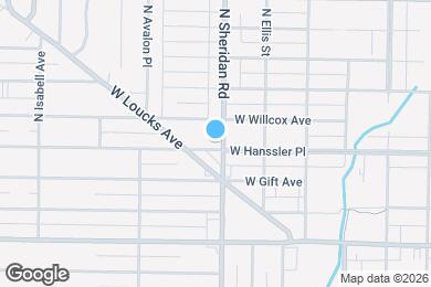 Map image of the property - 703 W Hanssler Pl