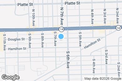 Map image of the property - 617 Douglas St