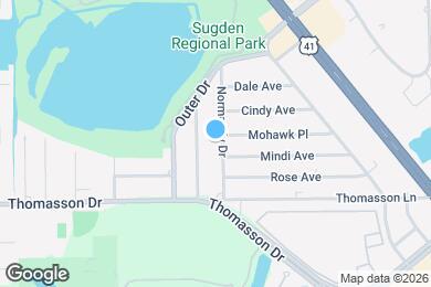 Map image of the property - 4604 Normandy Dr