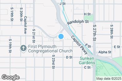 Map image of the property - 923 S 24th St