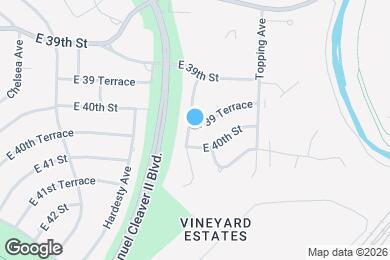 Map image of the property - 5601 E 39 Terrace