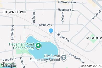Map image of the property - 1612 Park St