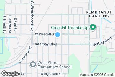 Map image of the property - 6822 S Shamrock Rd