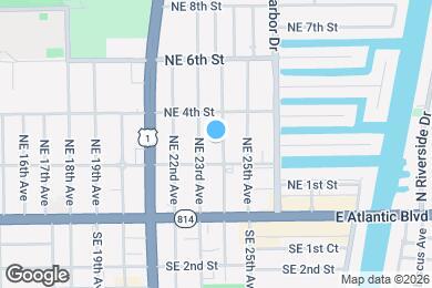 Map image of the property - 211 NE 24th Ave