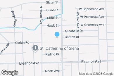 Map image of the property - 4625 Lewis Ave