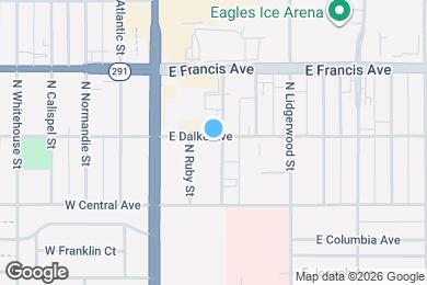 Map image of the property - 6029 N Mayfair St