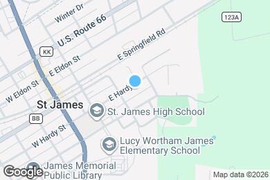 Map image of the property - 316 E Hardy St