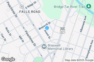 Map image of the property - 523 Avent St