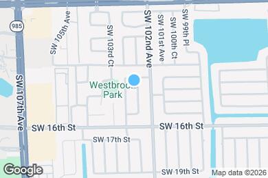 Map image of the property - 1330 SW 102nd Ct