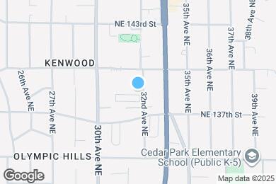 Map image of the property - 13731 32nd Ave NE