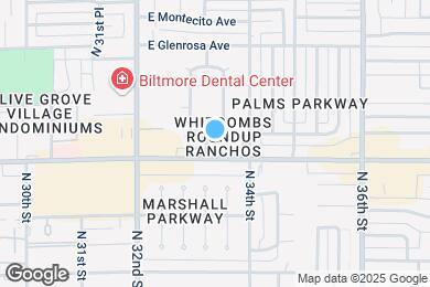 Map image of the property - 4109 N 33rd Pl