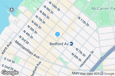 Map image of the property - 192 Bedford Ave