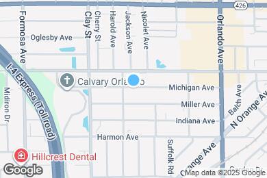 Map image of the property - 1550 Michigan Ave