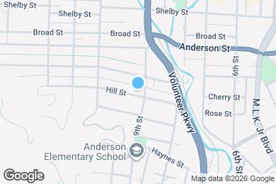 Map image of the property - 905 Hill St