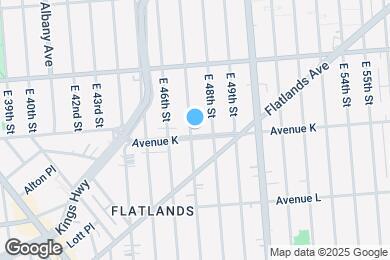 Map image of the property - 4701 Avenue K