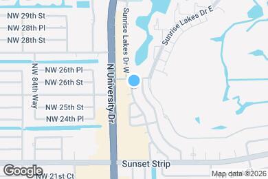 Map image of the property - 2560 NW 81st Terrace