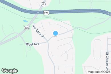 Map image of the property - 981 West Ave