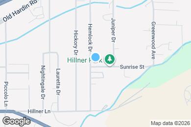 Map image of the property - 135 Hemlock Dr