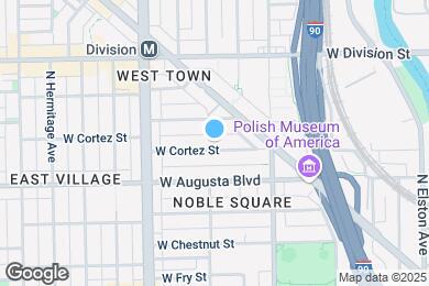 Map image of the property - 1456 W Cortez St