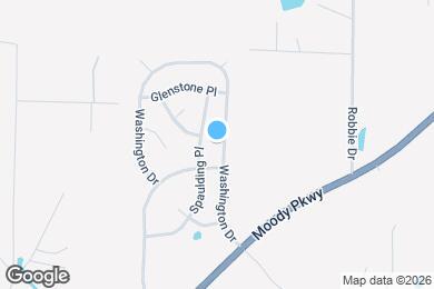 Map image of the property - 1107 Washington Dr