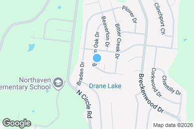 Map image of the property - 5200 Broken Oak Dr