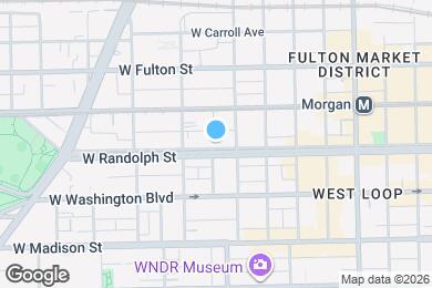 Map image of the property - 1222 W Randolph St
