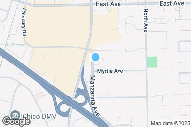 Map image of the property - 480 Manzanita Ave