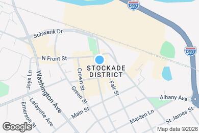 Map image of the property - 316 Wall St