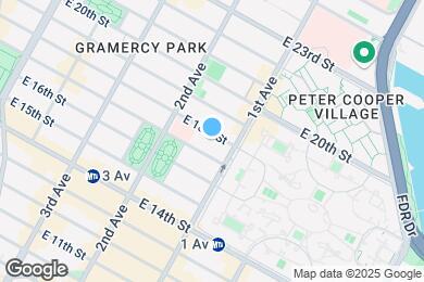 Map image of the property - 2 Bedroom 2 bath Apartment In Gramercy! $6...