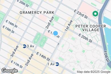Map image of the property - Renovated Gramercy 2-Bedroom with Modern F...